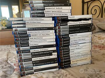 Lotto 42 Titoli PS2 (leggere descrizione)