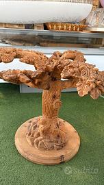 ALBERO IN LEGNO  MASSELLO LAVORATO A MANO