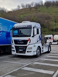 Man tgx 480 2017 euro 6 con vasca menci da 42 mq