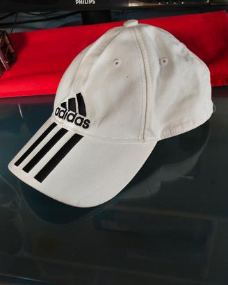 Cappellino Adidas bianco 