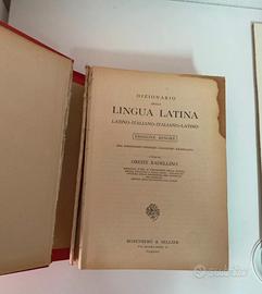 Vecchio dizionario lingua latina 1966