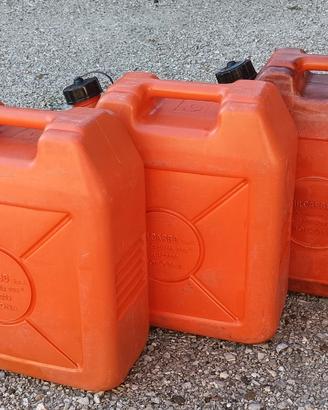 Taniche benzina gasolio vintage