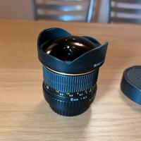 Samyang 8mm f3.5 fish-eye cs canon