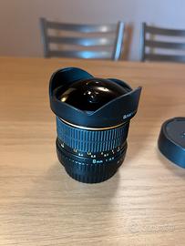 Samyang 8mm f3.5 fish-eye cs canon
