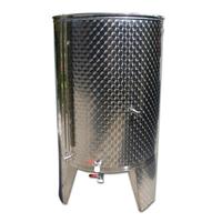 Serbatoio acciaio inox 800 litri completo