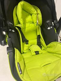 Ovetto kiddy evolution pro 2+base isofix+adattator