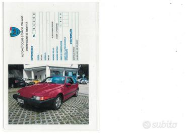 VOLVO 480 ES ASI TARGA ORO