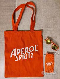 Occhiali da sole e shopper mare - Aperol Spritz