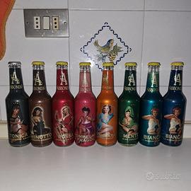 Bottiglie vintage da collezione Abbondio Pin-up