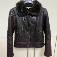 Giubbotto Silvian Heach da donna color moro scuro