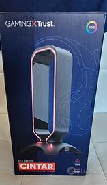 supporto cuffie gaming Trust gaming nero 