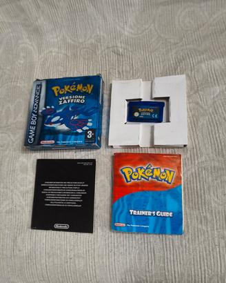 Pokémon zaffiro ORIGINALE Nintendo GBA 🇮🇹 ITA 