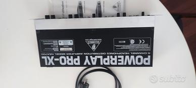 amplificatore Behringer x cuffie HA4700