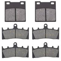 set pastiglie freno anteriori e posteriori 