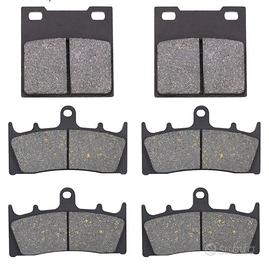 set pastiglie freno anteriori e posteriori 