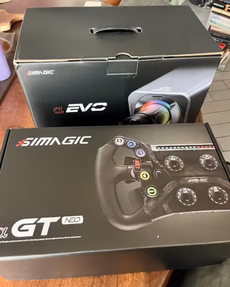 Bundle Simagic: Base Alpha EVO 12Nm +  GT Neo