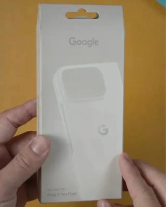 Google Pixel 9 Pro Fold Custodia Originale Bianca