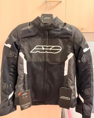 Giacca Moto Donna AXO Taglia S + Paraschiena Liv.2