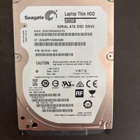 Hard Disk Western Digital 2.5” – 500 GB – SATA