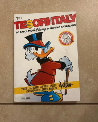 Fumetto Tesori Made in Italy 1 di 6 Disney Panini