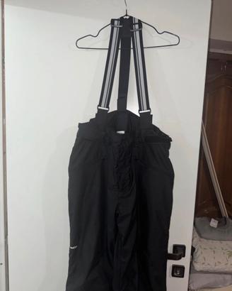 Pantaloni scii uomo 100 neri