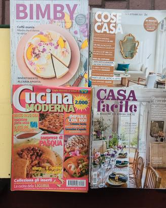 26 riviste di arredamento e cucina a 3,50 euro