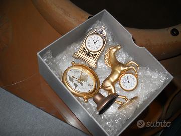 3 mini orologi artistici
