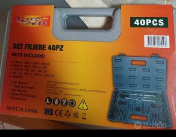 Set Filettatura 40 Pz.