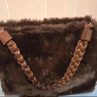 borsa pelliccia sintetica 