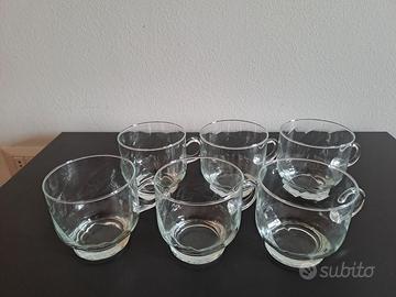 tazze vetro