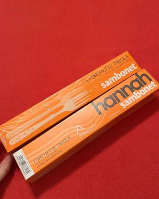 Sambonet forchette acciaio inox