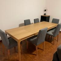 Tavolo da pranzo 180/240 allungabile IKEA EKEDALEN