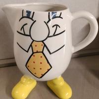 CARAFFA PUBBLICITARIA VINTAGE DEL LATTE GIGLIO 