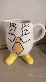 CARAFFA PUBBLICITARIA VINTAGE DEL LATTE GIGLIO 