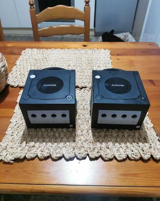 Set 2x Nintendo GameCube Black (dol-001 & dol-101)
