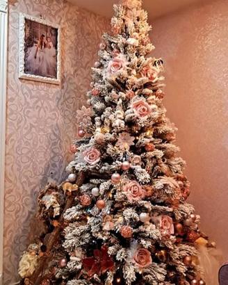Albero Di Natale Nevato