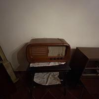 Radio Valvolare Anni 50 Legno Vintage
