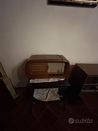 Radio Valvolare Anni 50 Legno Vintage