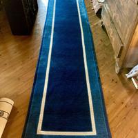 Tappeto tibetano blu corsia 3,66 x 0.77