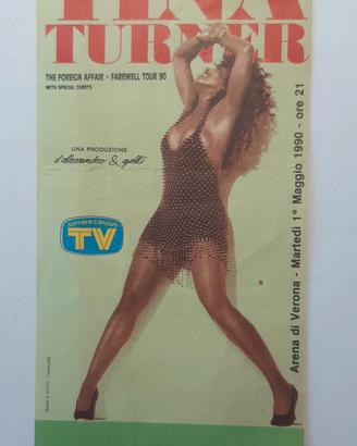 Tina Turner arena di Verona 1990