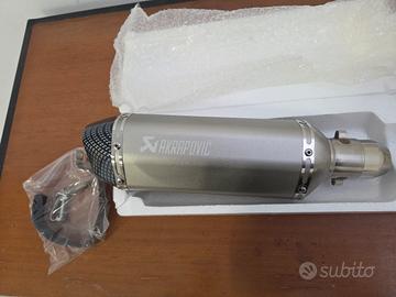 Scarico Akrapovic universale 