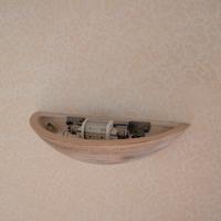 Lampadario  applique  effetto pietra e vetro