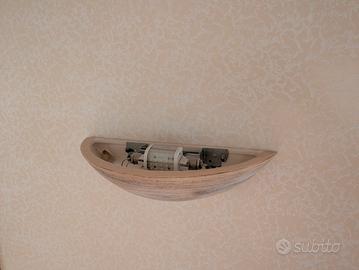 Lampadario  applique  effetto pietra e vetro