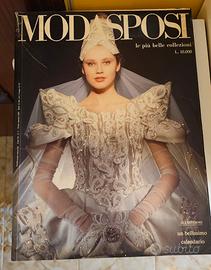 Riviste figurini abiti da sposa fine anni 80