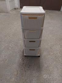 Carrello Organizer con ruote