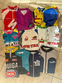 Maglie ciclismo varie  giacchino smanicati