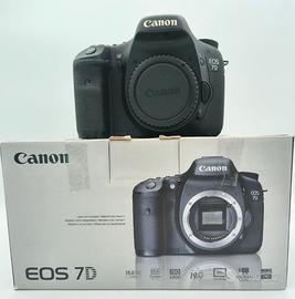 Canon EOS 7D Body (Scatti 53.657) USATO
