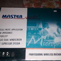 Master audio professional microphone system