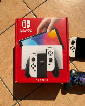 Console nintendo switch OLED bianca come nuova