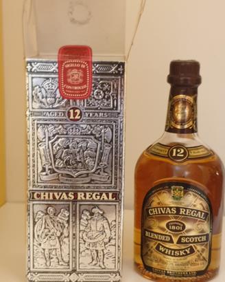 Whisky Chivas Regal 12 Anni Vintage Anni 80 